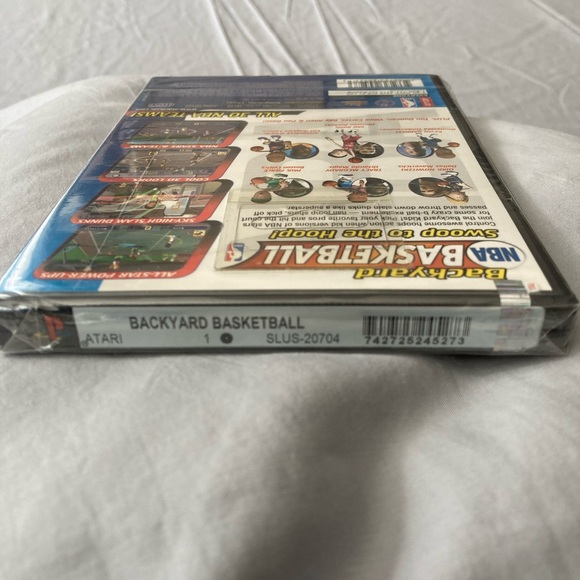 PS2 - Vintage - Backyard NBA Basketball Game “Tim Duncan” NWT Factory Sealed - Picture 3 of 3